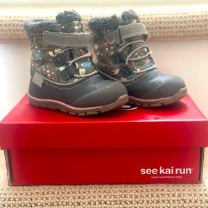 See Kai Run Winter Boots Toddler size 6